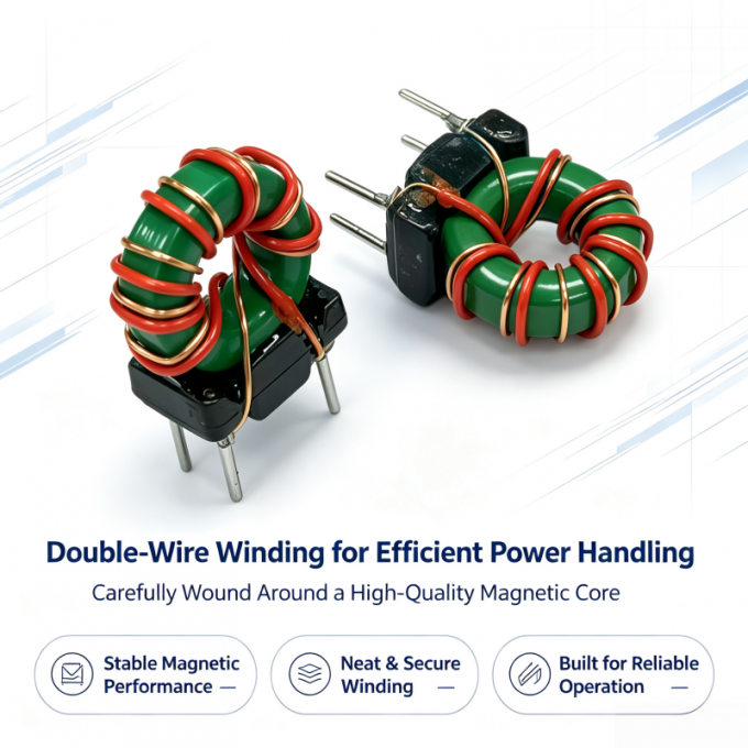T9×5×3 Toroidal Inductor winding detail