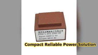 Custom 1.5VA EI30 PCB Mount Isolation Transformer | 230V to 9V AC Step-Down Transformer