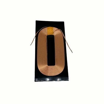 Buy Customized Copper Wire Wireless Charging Inductive Coil With Ferrite Magnetic Core online manufacture