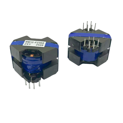 Buy Customized High Quality RM12 Ferrite Core High Frequency Power Transformer online manufacture