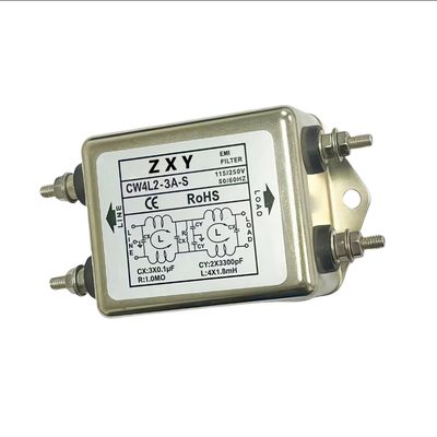 Buy CW4L2-3A-S 115/250V Plug in Single Phase AC Dual Stage Power Filter EMI Filter online manufacture