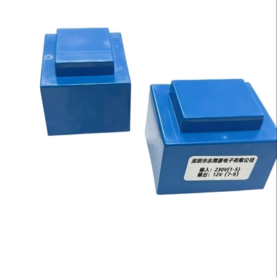 Buy EI50 Power Switch MnZn Ferrite Potting Transformer EI PCB Installation 230V 12V online manufacture