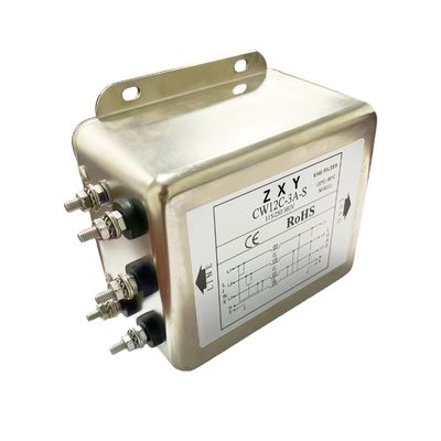 Buy Three-Phase Four-Wire Power Filter Inverter EMI Servo Purifier CW12C-3A-S Bolt-Mounted online manufacture