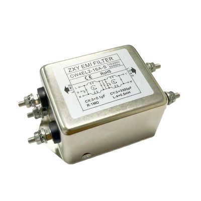 Buy 115/250V High Performance Filter CW4EL2-16A-S Bolt Purification Power EMI Filter online manufacture