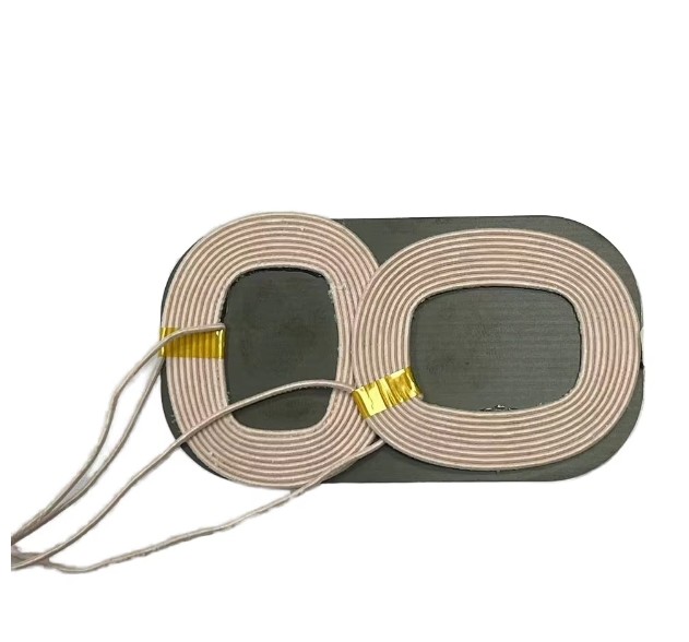 Customized 15 Watt Dual Coil Wireless Charging Coil for Cell Phone Charging