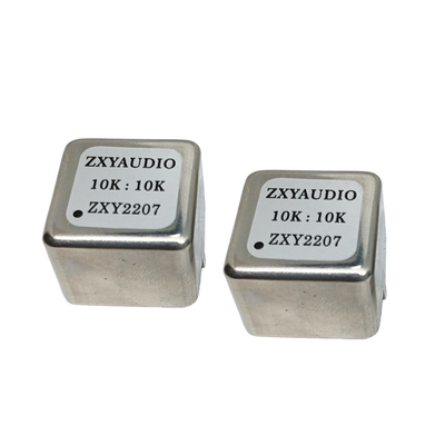 ZXY2207 High Resistivity 10K:10K Permalloy Audio Transformer With Low Loss