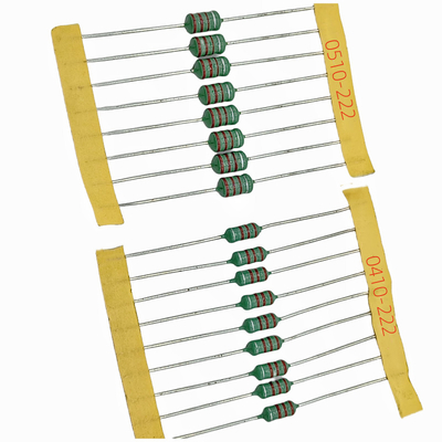 Axial Fixed Inductor ZXY Series Color Ring Inductor 1mH 0.5w Color Code Inductor For TV, Radio And Radio Transceivers