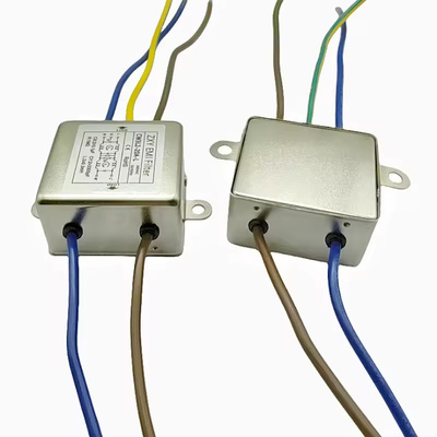EMI Filter Single Phase Anti-Interference Power Supply 115V /250V /380V CW3L2-20A-L CW4L2-20A-S CW4L2-20A-T 50/60HZ