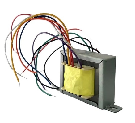 Customized EI57 15W/20W/25W Vertical Low Frequency Transformer With Wire