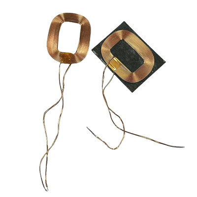 28*38MM-13uH Wireless Charging Coil Self-Adhesive Cable For Headphone Charging