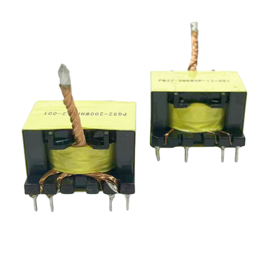 Horizontal Hard Pin 4+4 PQ3216 High Frequency Switching Power Supply Transformer