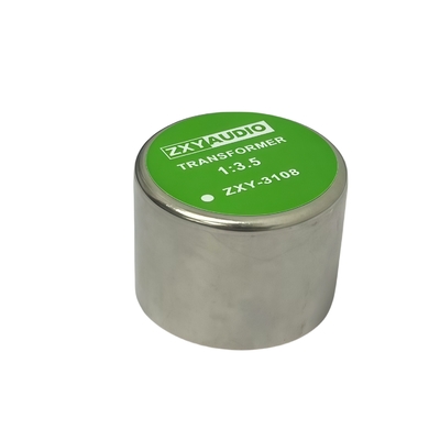 Customized Round ZXY3108 1:3.5 Permalloy Audio Transformer Superior Signal Isolation