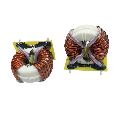 T31*19*13 1.3mH Vertical Single Phase White Shell Filter Magnetic Ring Inductor with Compact Design