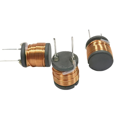 16*18 605UH I-shaped Inductor Plug-in Inductor Copper Coil Drum Core Inductor