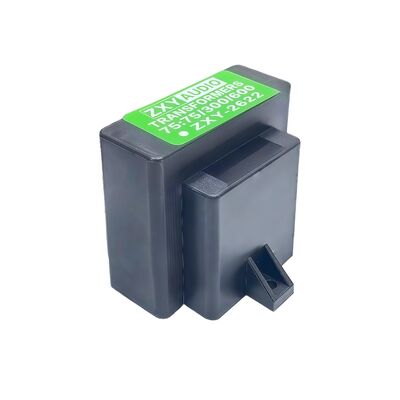 Customized Silicon Steel Core Audio Transformer with 75:75/300/600 Impedance Ratio and High Efficiency for Signal Isolation