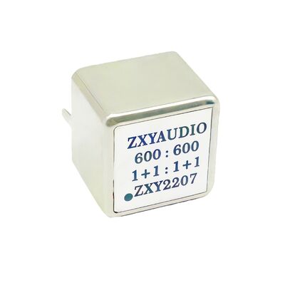 Professional Grade Audio Isolation Transformer with 600:600 Ω Balanced Transmission and 1+1:1+1 Dual Isolation for Ground Loop Elimination