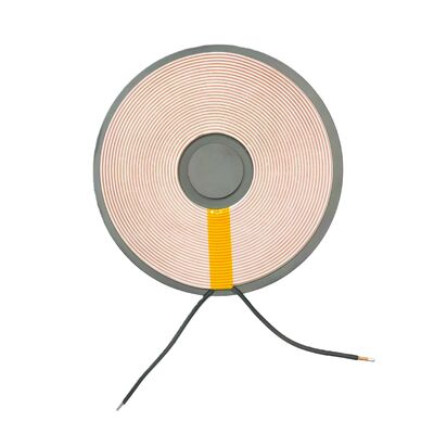 Customized 90mm Diameter Double-layer Winding High-power Wireless Charging Coil for Smart Home Appliances