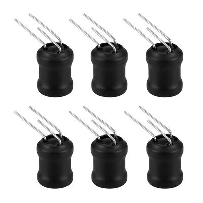 3-Pin Radial Ferrite Power Inductor with 120uH to 115mH Adjustable Inductance, High Current Resistance, and Low Loss